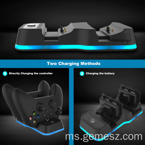 Dual Charger Station untuk Xbox Series X Controller